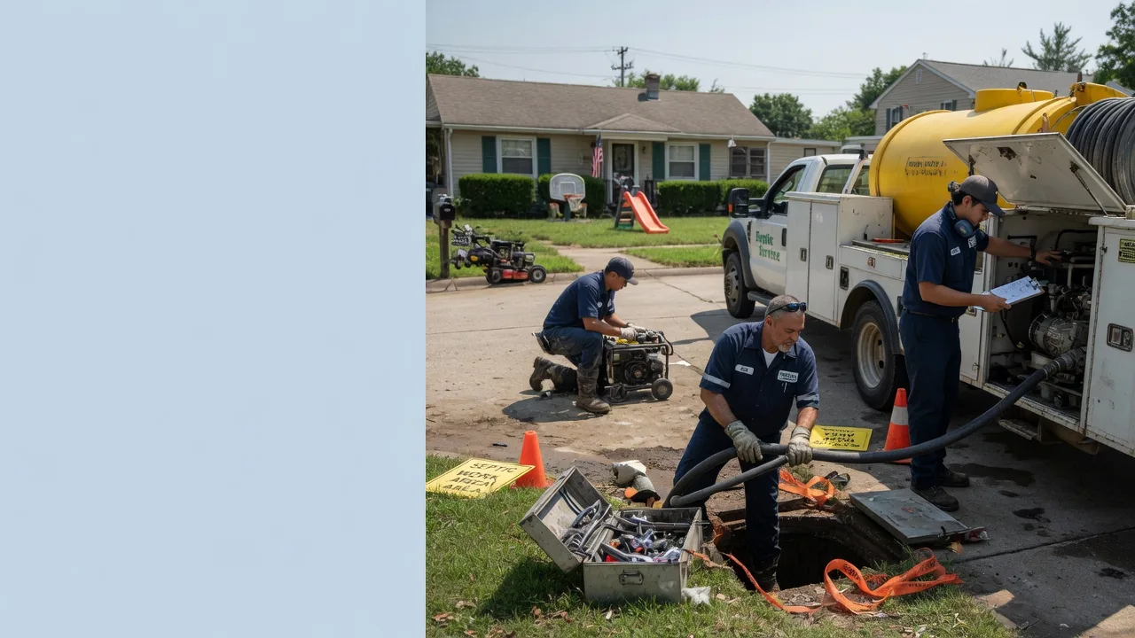 Septic Tank Pumping in Webster Groves, MO near me
